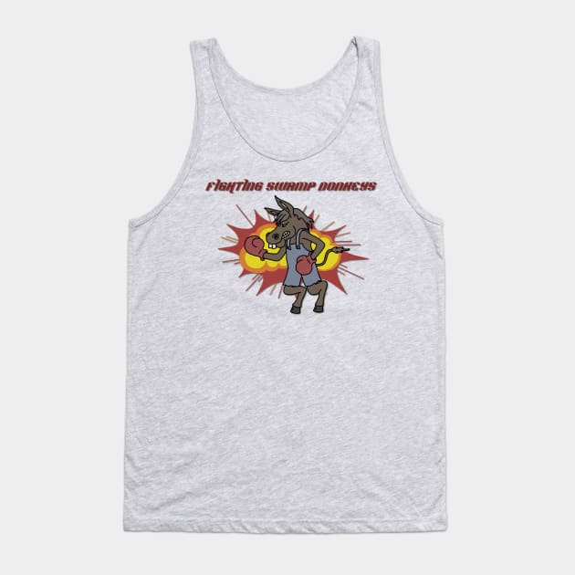 Fighting Swamp Donkeys Tank Top by T-Shirts by Elyn FW